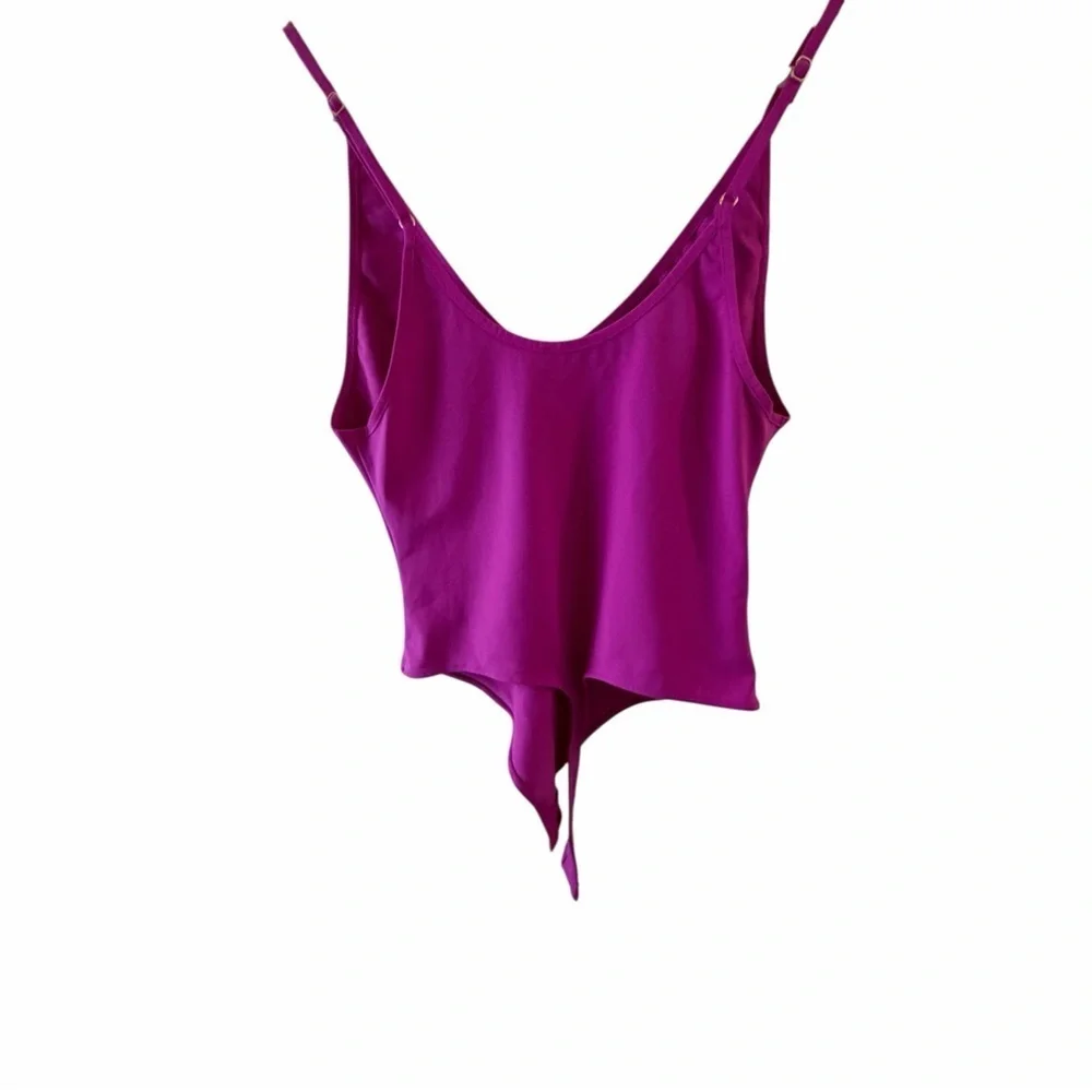 Free People Intimately Magenta tank body suit Top small